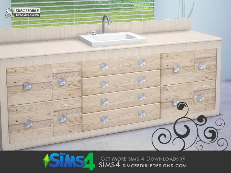 Madeira Sink Sims 4 CC