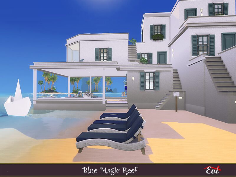 sims 4 cc magic blue reef by evi 2