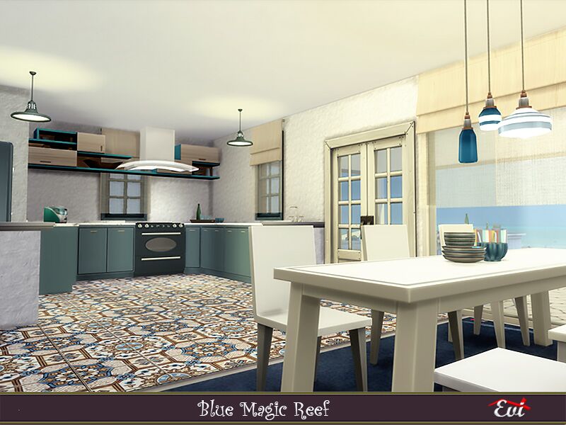 sims 4 cc magic blue reef by evi 6