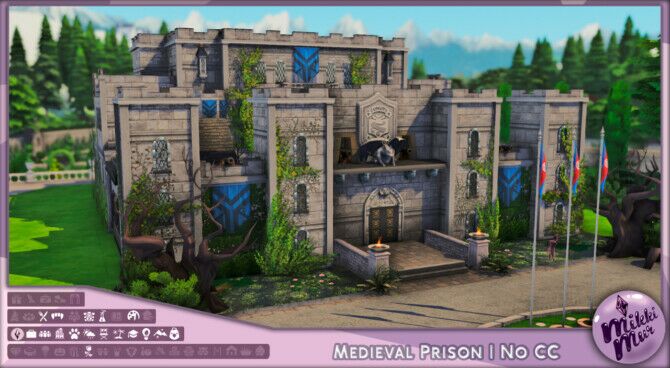 Medieval Prison By Mikkimur Sims 4 CC