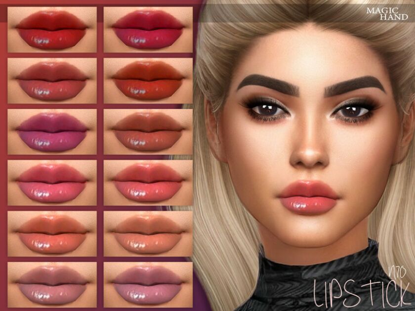 [MH] Lipstick N70 By Magichand Sims 4 CC