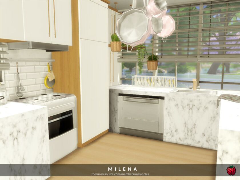 sims 4 cc milena kitchen and dining by melapples 3