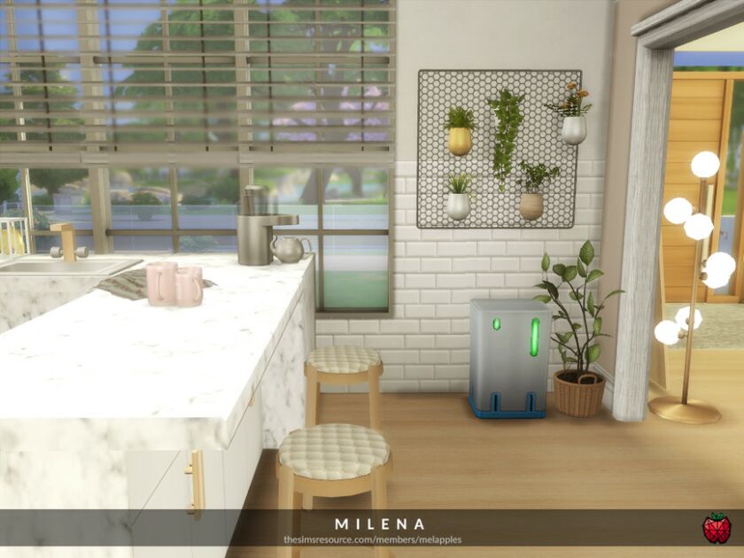 sims 4 cc milena kitchen and dining by melapples 5