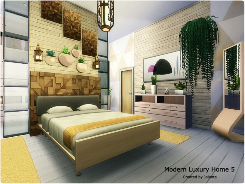 sims 4 cc modern luxury home 5 by jolanta 7