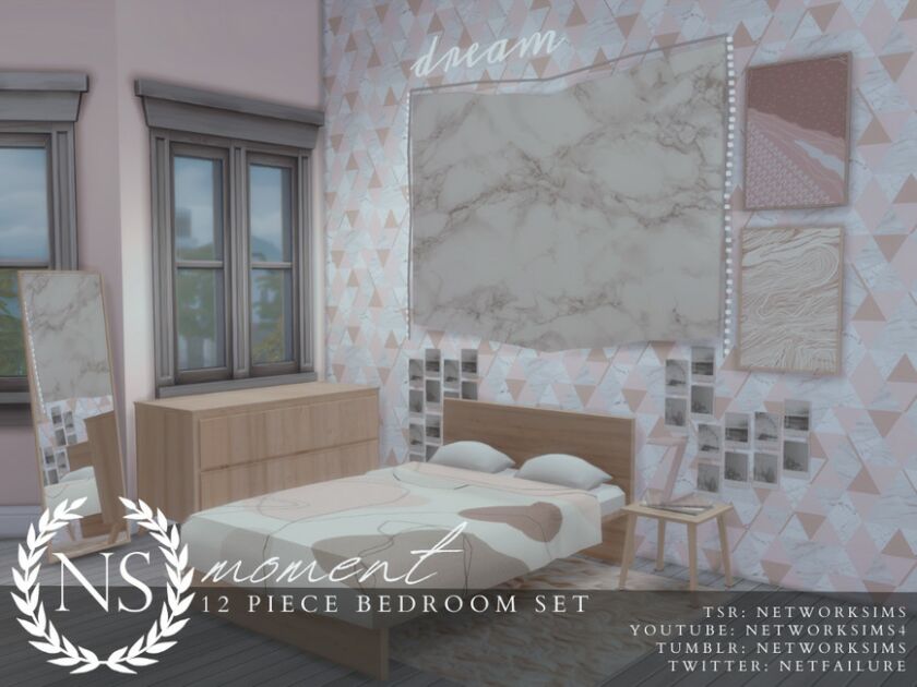 Moment Bedroom – Networksims Sims 4 CC