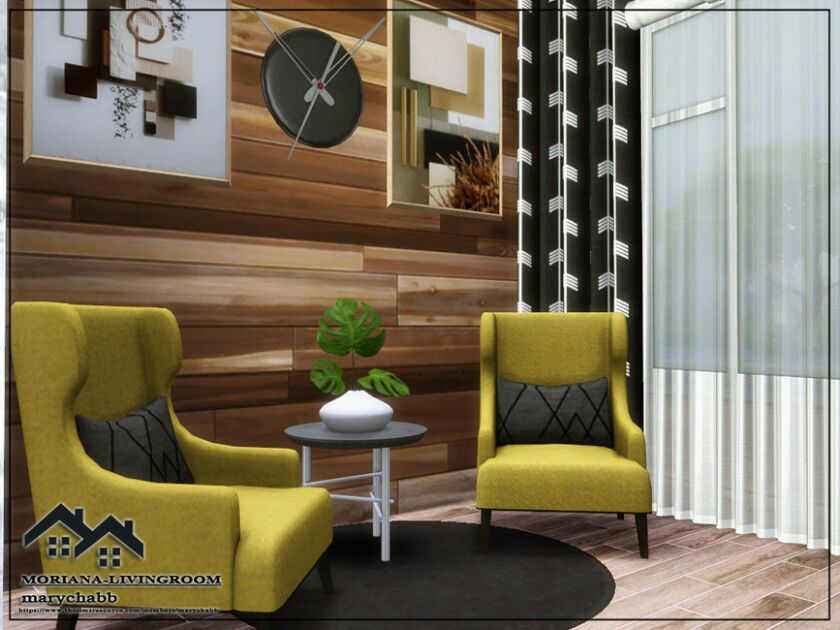 sims 4 cc moriana livingroom by marychabb 5