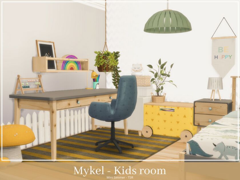 sims 4 cc mykel kids room 4