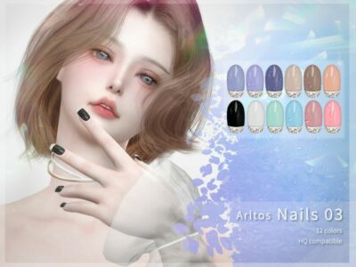 Nails 3 By Arltos Sims 4 CC