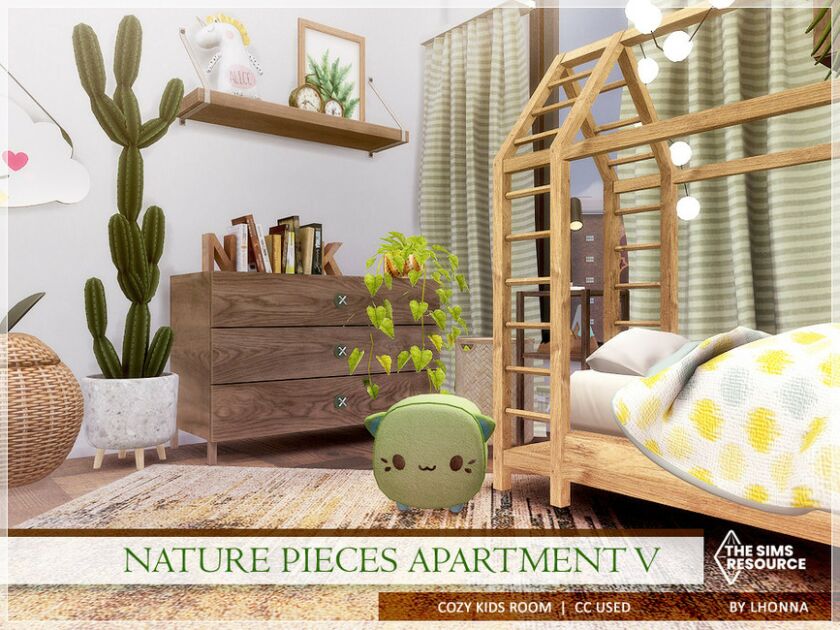 Nature Pieces – Kids Room Sims 4 CC