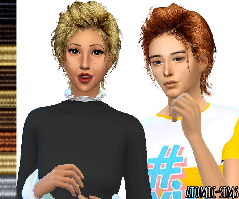 Newsea J068 Gantz Peggyed V3 Retexture Sims 4 CC