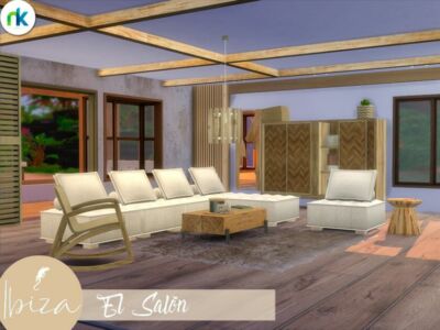 Nikadema Ibiza EL Salon Sims 4 CC