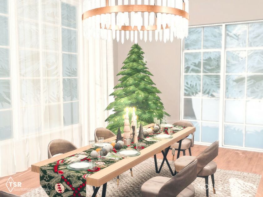 sims 4 cc noel dining room tsr only cc 2