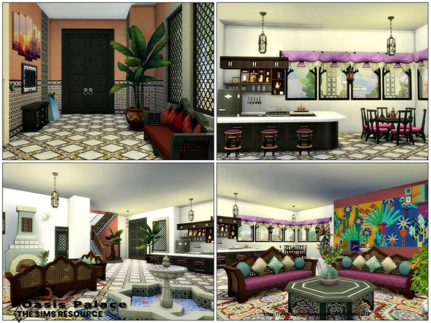 sims 4 cc oasis palace no cc by danuta720 5