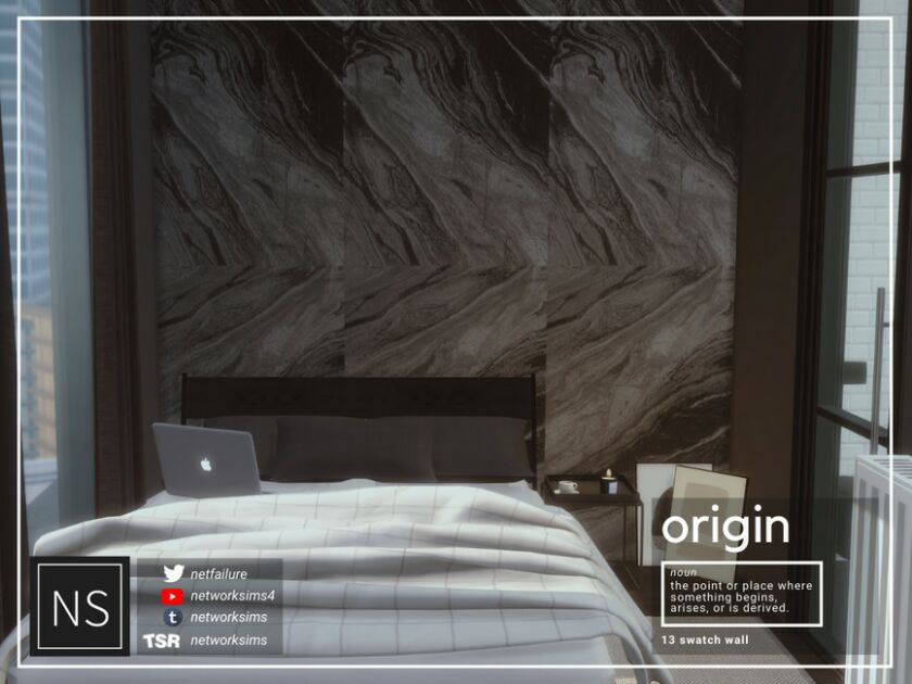 Origin Marble Walls – Networksims Sims 4 CC