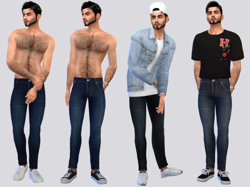 Otto Denim Jeans By Mclaynesims Sims 4 CC