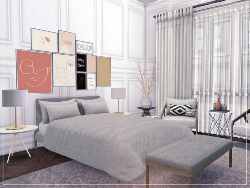 sims 4 cc parisien bedroom i 5