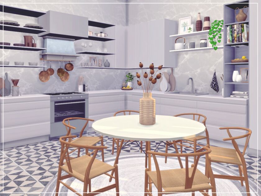 sims 4 cc parisien kitchen room 3