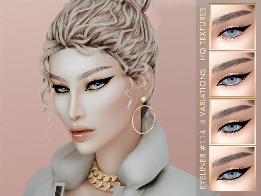 Eyeliner #114 Sims 4 CC