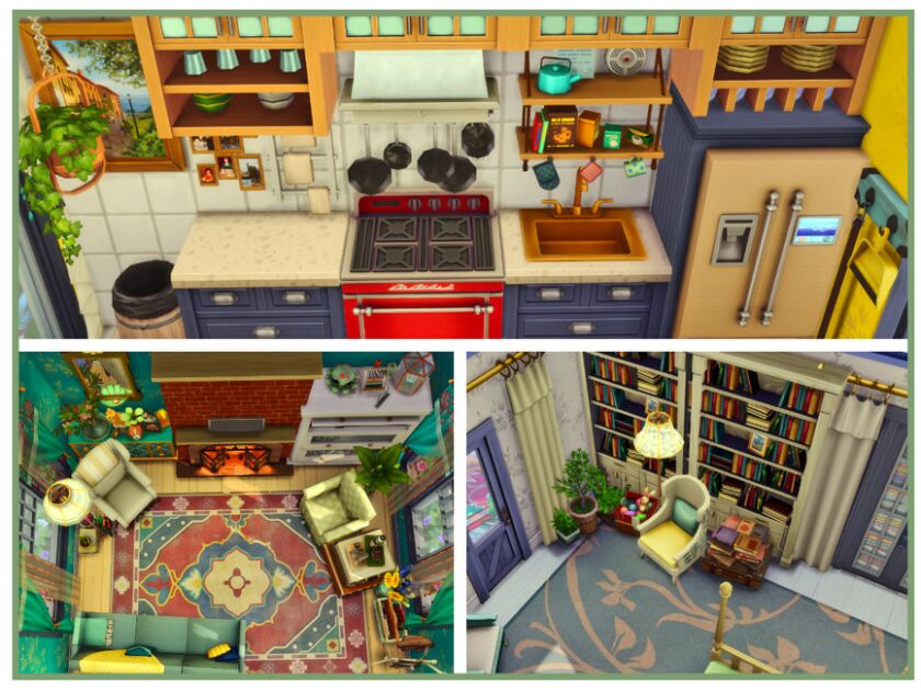 sims 4 cc piggys house 4