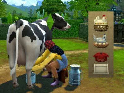 Portable Cooling Containers (Milk, Eggs, Prepared Foods) Sims 4 CC