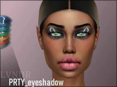 Prty_Eyeshadow By Lvndrcc Sims 4 CC