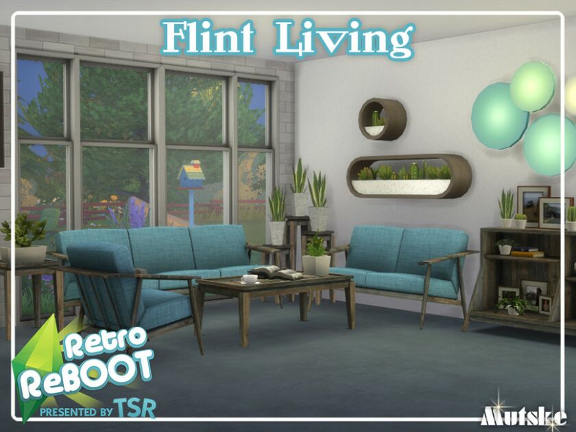 sims 4 cc retro reboot flint living by mutske 2