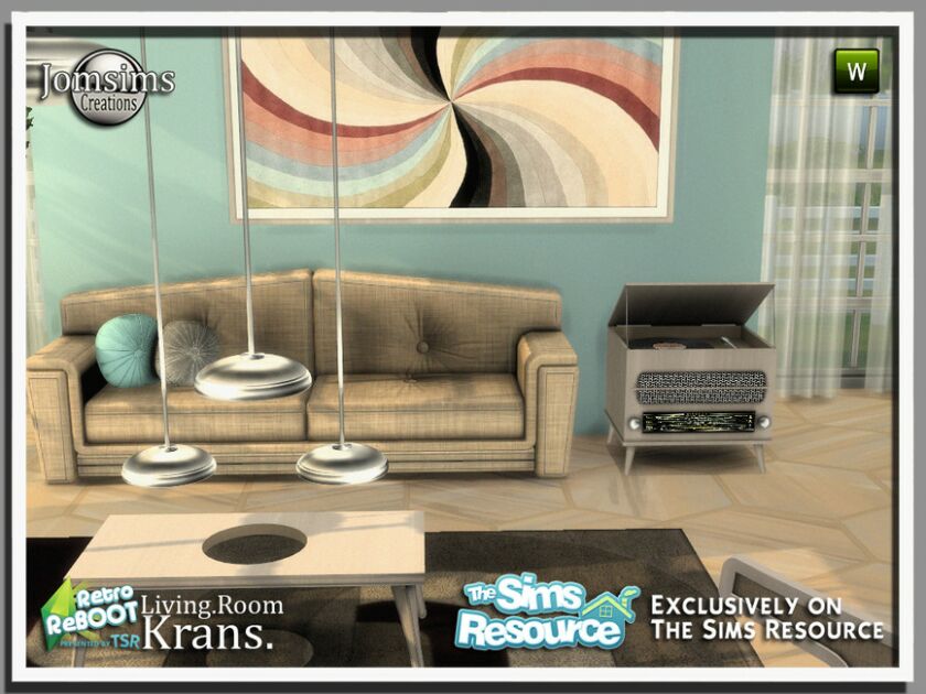 sims 4 cc retro reboot krans living room by jomsims 7