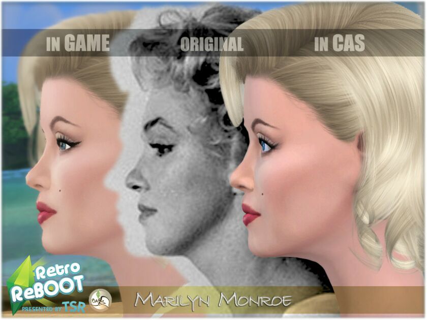 sims 4 cc retro reboot marilyn monroe by bakalia 4