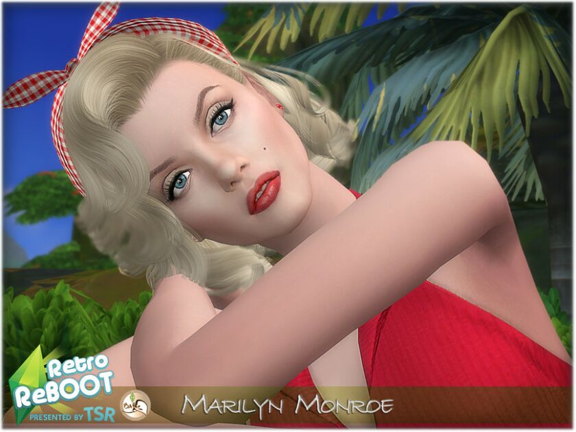 sims 4 cc retro reboot marilyn monroe by bakalia 6