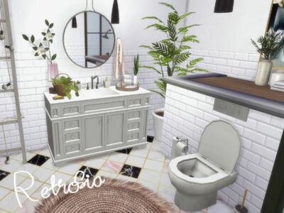 Retrosia By Genkaiharetsu Sims 4 CC