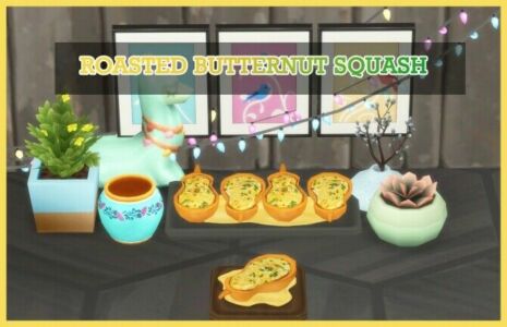 Roasted Butternut Squash Sims 4 CC