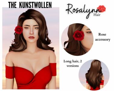 Rosalynn Hair Sims 4 CC