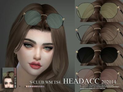 S-Club WM Headacc 202014 By S-Club Sims 4 CC