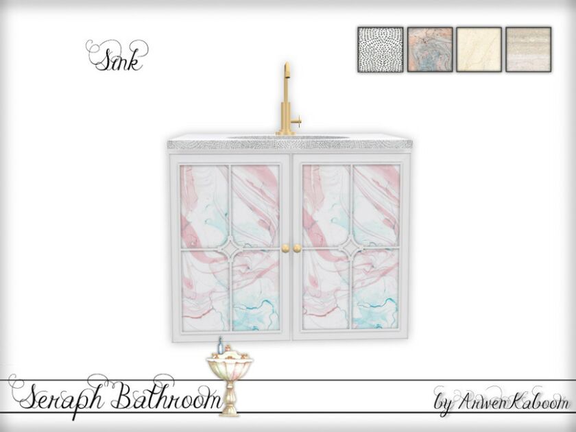 Seraph Bathroom – Sink By Arwenkaboom Sims 4 CC