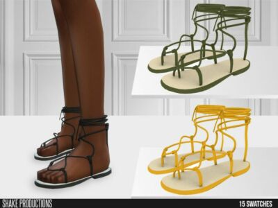 Shakeproductions 635 – Sandals By Shakeproductions Sims 4 CC