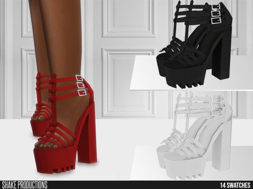 Shakeproductions 679 – High Heels By Shakeproductions Sims 4 CC