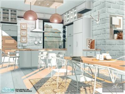 Shin Kitchen By Moniamay72 Sims 4 CC