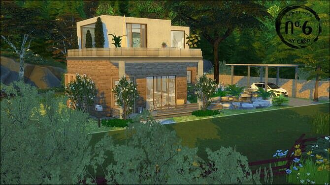 Silence Home Sims 4 CC