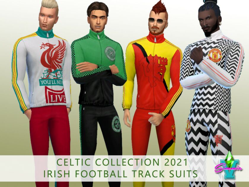 Simmiev Celtic Track Suit By Simmiev Sims 4 CC