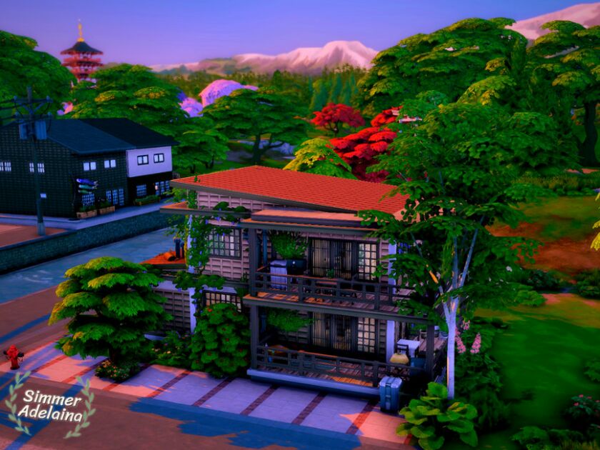 sims 4 cc small japanese apartments 2