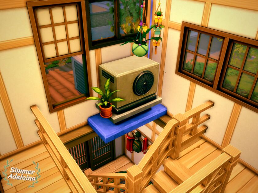 sims 4 cc small japanese apartments 3