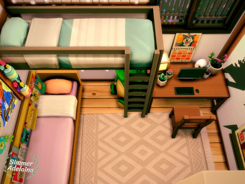 sims 4 cc small japanese apartments 5