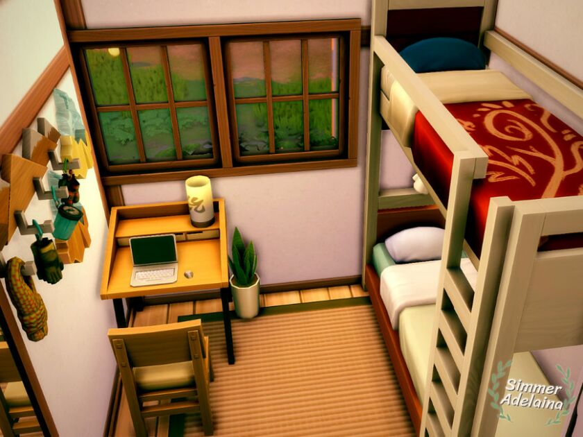 sims 4 cc small japanese apartments 7