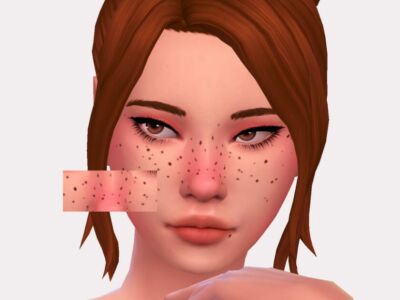 Snowdrop Freckles By Sagittariah Sims 4 CC