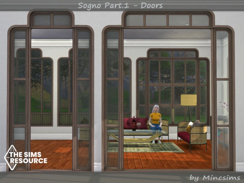 sims 4 cc sogno part 1 doors by mincsims 2