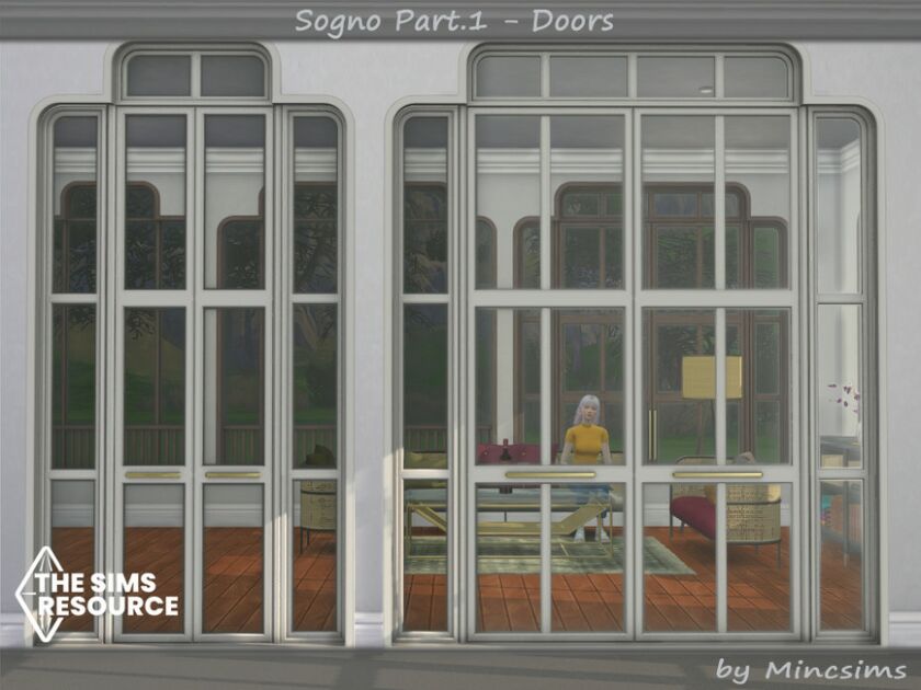 sims 4 cc sogno part 1 doors by mincsims 4