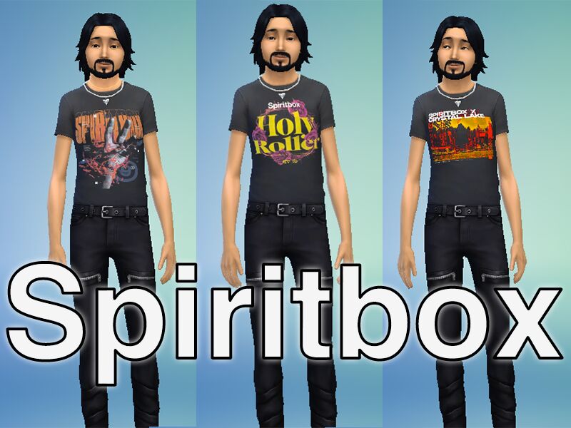 Spiritbox Shirts Sims 4 CC