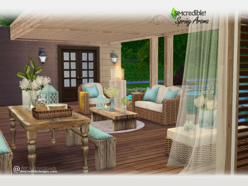 sims 4 cc spring aroma web transfer by simcredible 2