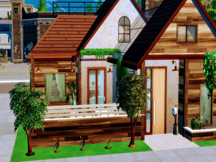 Starter Bungalow Sims 4 CC