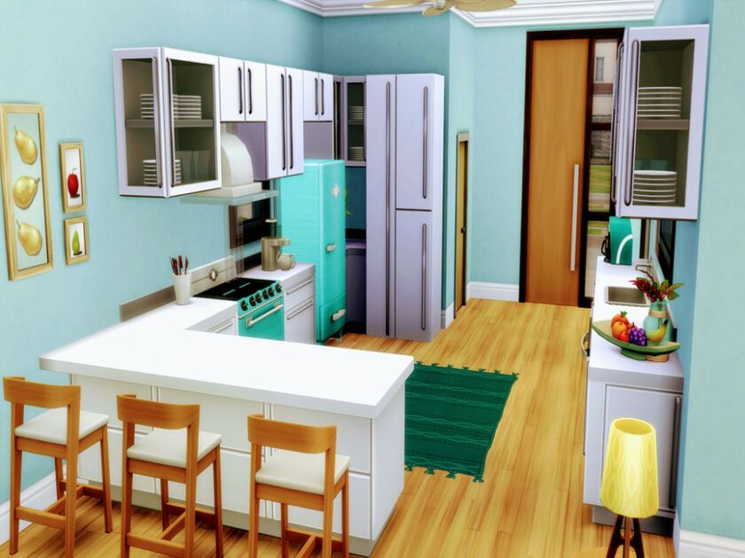 sims 4 cc starter bungalow by ljanep6 4